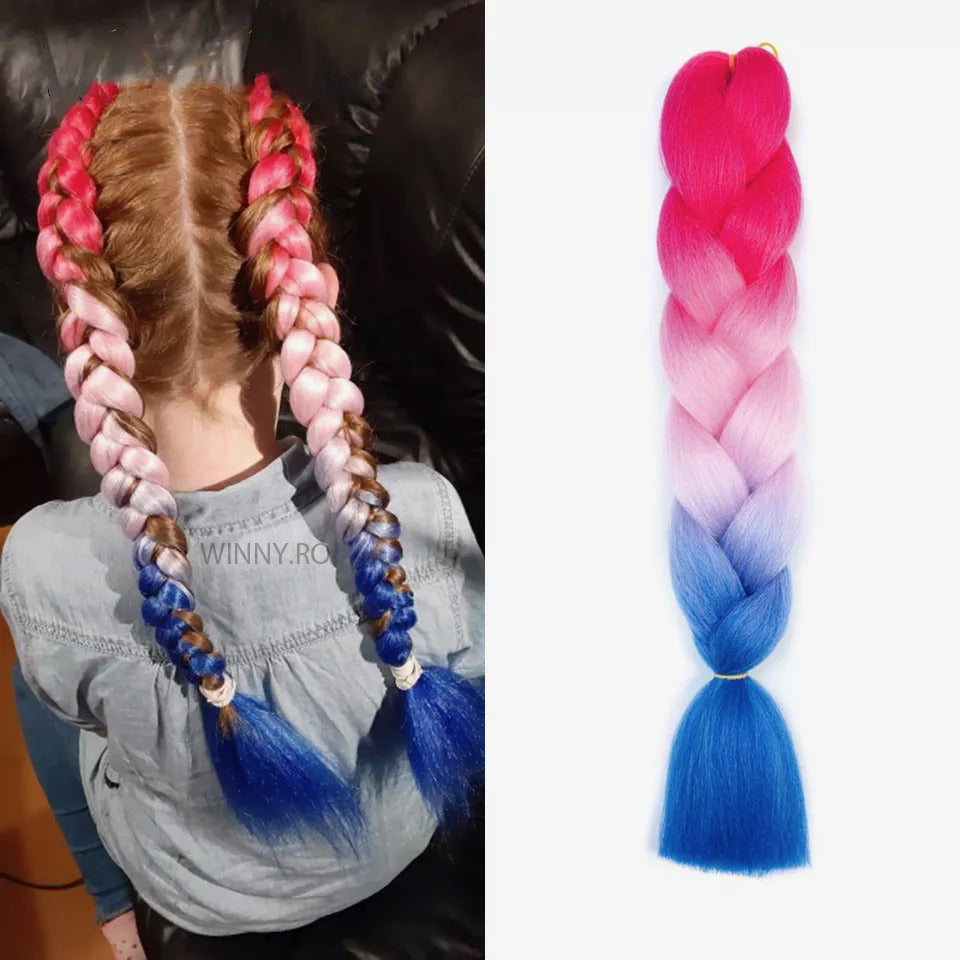 Peruca extensie par Multicolor