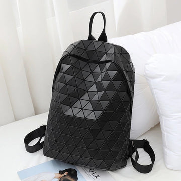 Rucsac Luminous, Geometric si Holographic Negru
