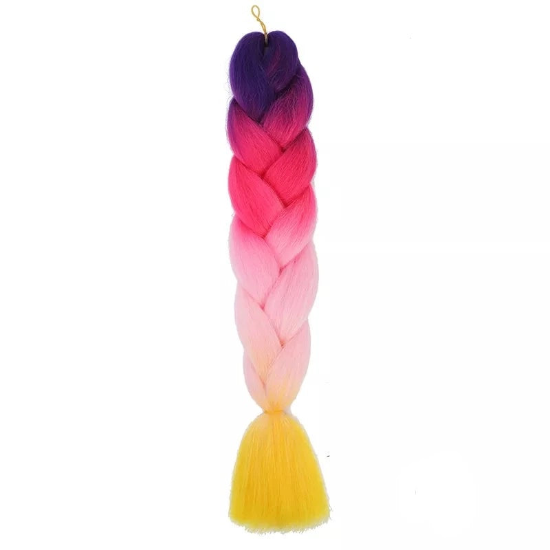 Peruca extensie par Multicolor