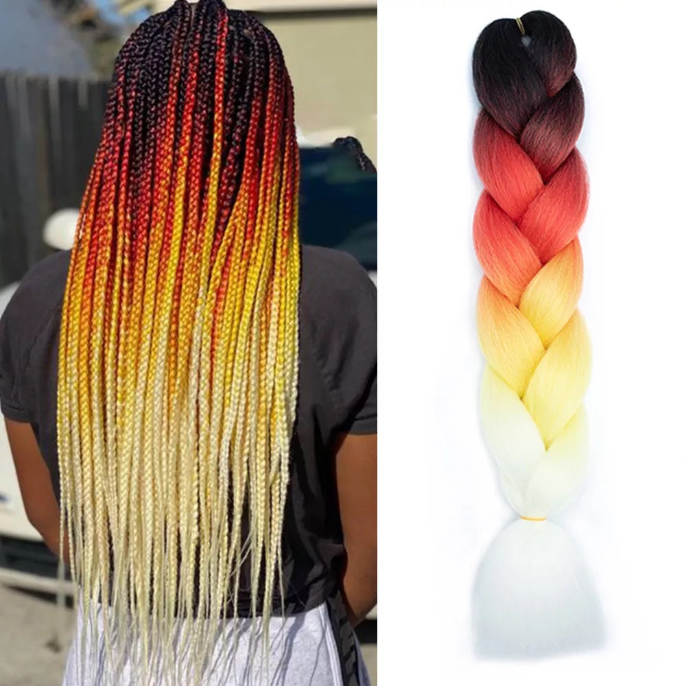 Peruca extensie par Multicolor