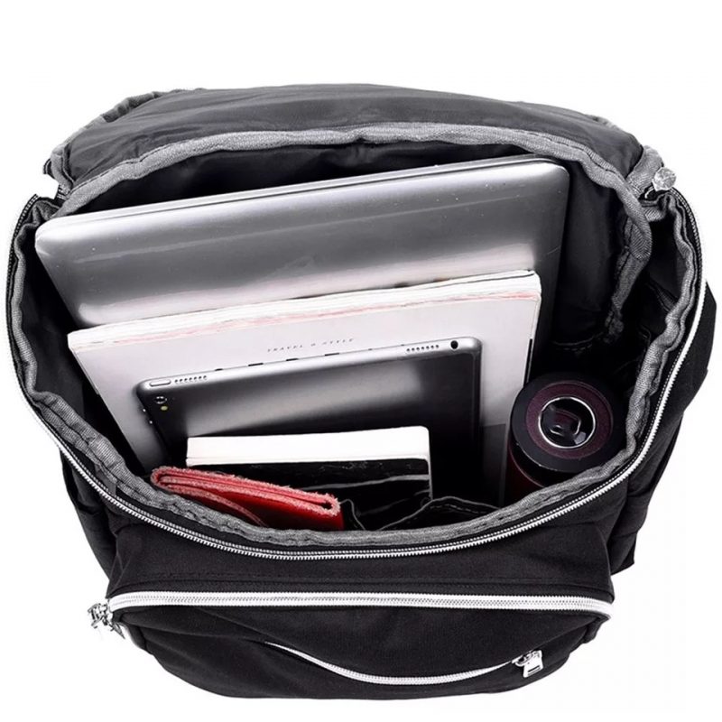 Rucsac multifunctional - Geanta de mana pentru mamici, organizator articole pentru bebelusi, atasabil pe manerul caruciorului, ZG011