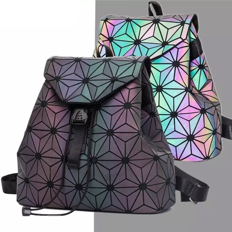 Rucsac Luminous, Geometric si Holographic