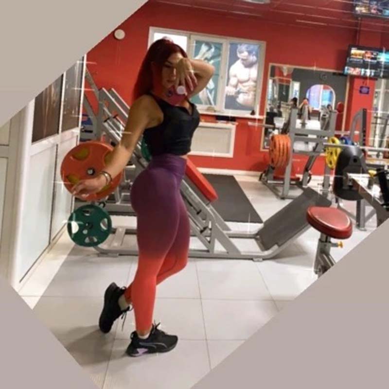 Colanți Fitness WNY PRO fără sudură de bază strâmte modelatori cu talie înaltă WCLNT2675