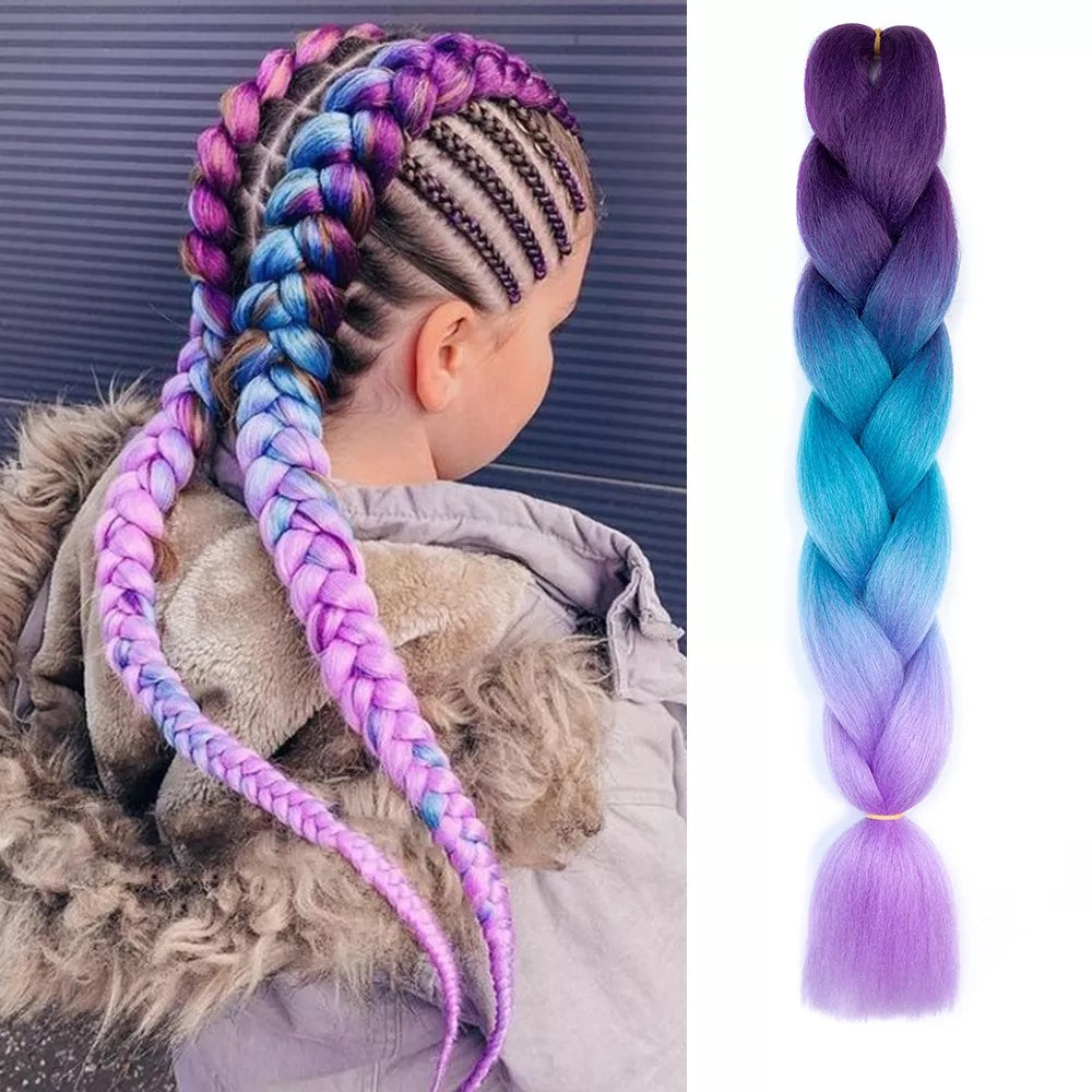 Peruca extensie par Multicolor
