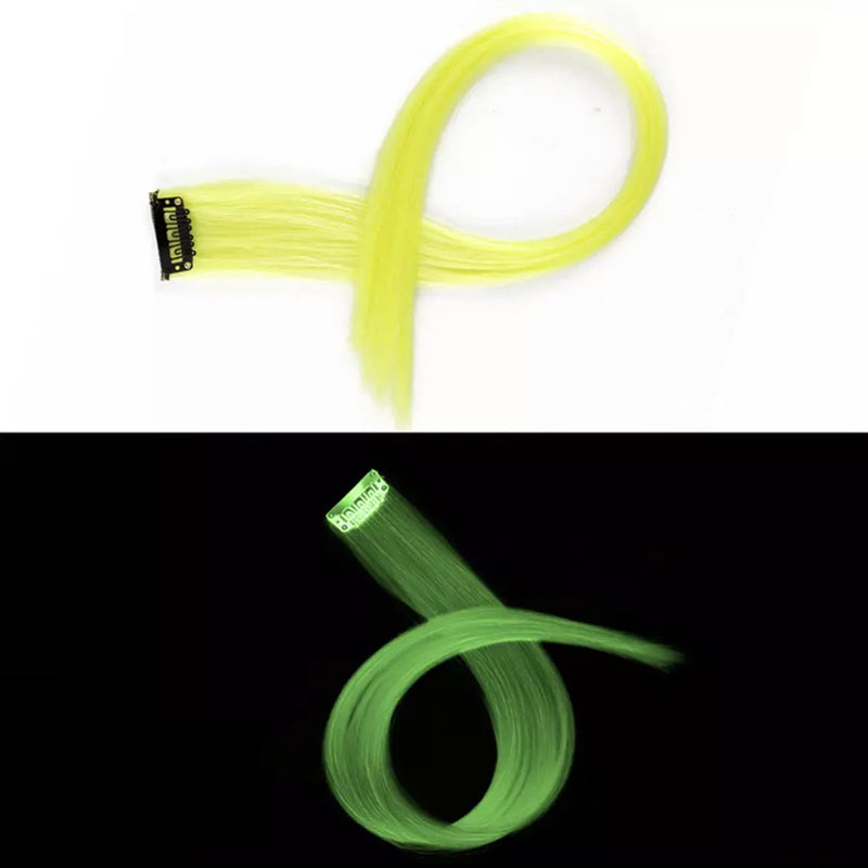 Extensie Clips Mesa colorata din par Fosforscenta luminos