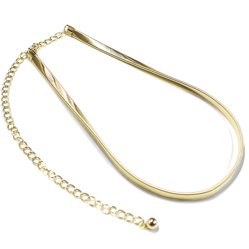 Eleganter elastischer Metallgürtel CR-007